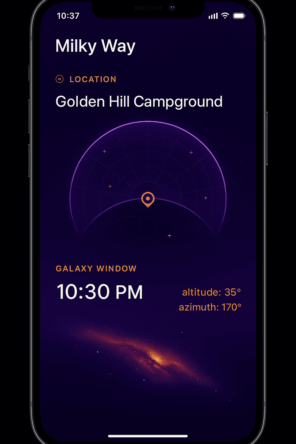 Real-time Stargazing Features
